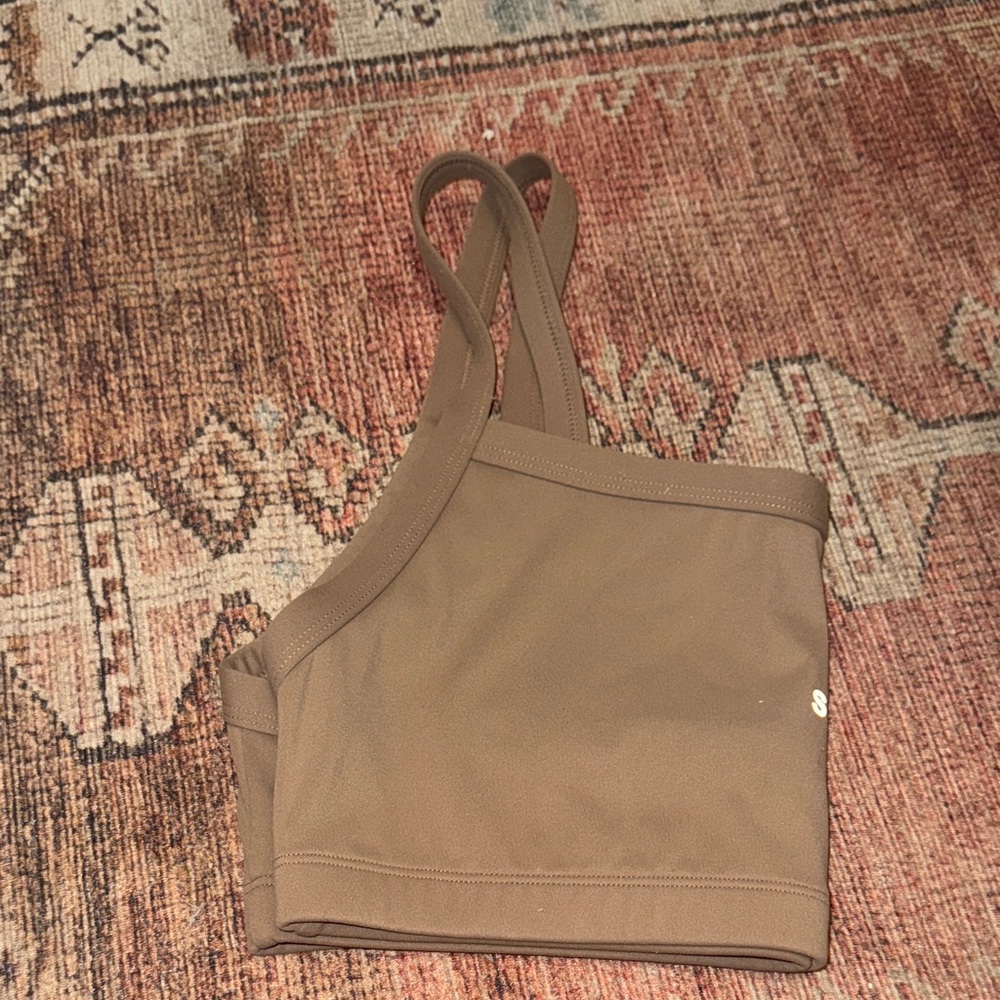 SET Active Tan/Brown Lux Scoop Bra - Picture 6 of 6